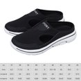 thumbnail image 2 of Mujer Verano Slip On Mules Casual Transpirable Antideslizante Zapatilla Cerrada Diapositivas, 2 of 8