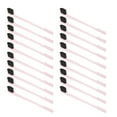 thumbnail image 2 of Brush 20Pcs Eyebrow Brush Comb Set 2 Head ABS Soft Nylon Ergonomic Labor Saving Makeup Tools, 2 of 8