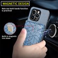 thumbnail image 6 of Dteck iPhone 11 pro max case,PU Leather Magnetic Card Slots,Compatible Magnetic Car Mount phone Flip Kickstand Shockproof Ultra-Slim Cover for iPhone 11 pro max 6.5 inch,Blue, 6 of 9