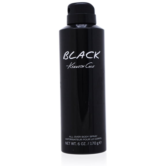 Kenneth Cole Black Body Spray for Men, 6 oz