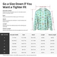 thumbnail image 6 of Picia Doggy In Bubble Bath Women's Men's UPF 50+ Sun Protection Hoodie Shirt Long Sleeve SPF Fishing Outdoor UV Hiking Lightweight Shirts-Large, 6 of 9