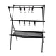 thumbnail image 2 of Estante Colgante Para Utensilios De Cocina Para Acampar, Organizador Colgante De Herramientas Para Acampar, Plegable Multicapa Con Malla Y Gancho Para Exteriores, 2 of 7