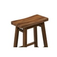 thumbnail image 6 of Boraam Wood Sonoma Saddle Barstool in Chestnut Wire-Brush Finish, 6 of 8