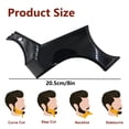 thumbnail image 3 of teapwant Beard Shaping Tool Beard Facial Hair Shaping Template Beard Shaping Tool For Line Up And Edging Use With Beard Trimmer Or, 3 of 8
