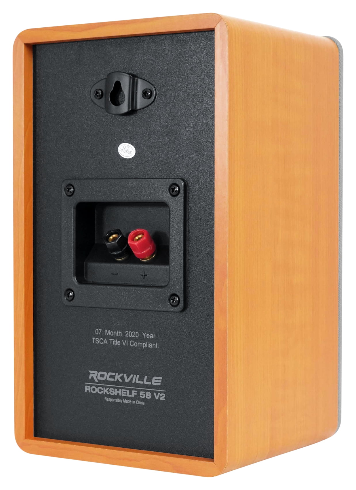 rockville bookshelf speakers