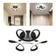 thumbnail image 1 of LED Luces de tejado Modernas LED Decoración de lámpara de la lámpara Interior Pórche Interior Luces de tejado Flush Montaje Lámparas para Comedor Paseo  negra Colco Lámpara de techo, 1 of 8