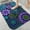 Dot Painting, variant on 1pc Bear paw prints Absorbent Non-Slip Bathroom Thickened Flannel Rug Decor,Soft,Quick Drying,Suitable For Indoor/outdoor Use,Bathrooms,Bedrooms,Kitchens,Terrace,Laundry Rooms,16"x24"