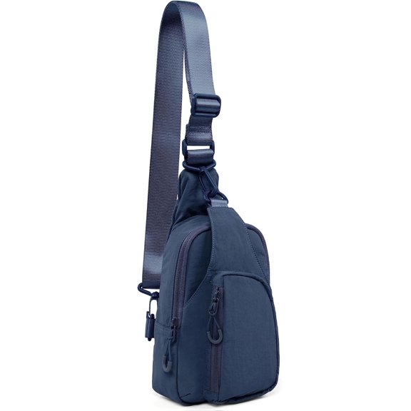 Doyogi Sling Bag with Adjustable Straps Crossbody Chest Bag Lightweight Small Backpack for Casual Traveling Hiking