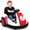 Red, variant on Neche 12V Electric Bumper Car for Toddlers, 2.2 mph Ride On Toy with Remote Control, 360° Spin, Bluetooth Music, LED Lights, DIY Stickers, Blue