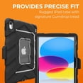 thumbnail image 3 of Funda para iPad Gumdrop Hideaway Rugged para Apple 11.ª generación, color negro, 3 of 7