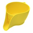 thumbnail image 2 of Cesta de drenaje para lavar, colador pequeño, accesorios, aparatos, suministros de cocina, escurridor de drenaje con filtro, cesta para alimentos, amarillo, 2 of 9