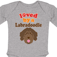 thumbnail image 4 of Inktastic Labradoodle Dog Lover Boys or Girls Long Sleeve Baby Bodysuit, 4 of 5