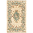 thumbnail image 4 of SAFAVIEH Bergama Drummond Oriental Wool Area Rug, Ivory/Light Blue, 12' x 15', 4 of 7