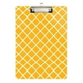 thumbnail image 2 of Plastic Clipboard Acrylic Hanging Clip Board with Gold Low Profile Office School Supplies 12.5x9 Grid Lines, 2 of 9