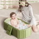 thumbnail image 4 of Bañera La Cuenca Ducha para Bebés A Pequeños Plegables Con Drenaje, 4 of 9