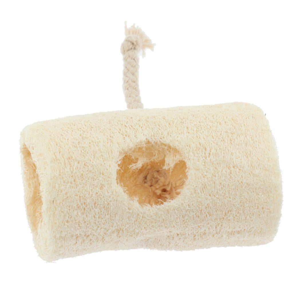 Tnarru Loofah Chew Toy Grass Pet Tooth Cleaning Fun And Safe Toys For Small Animal Molar Supplies