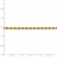 thumbnail image 5 of 14K Yellow Gold chain Rope Diamond-cut 22 in 3.5 mm, 5 of 5