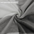 thumbnail image 6 of PiccoCasa Plaid Throw Blanket Decorative Flannel Fleece Blanket for Bed Couch, Gray and White Throw (50" *60"), 6 of 8