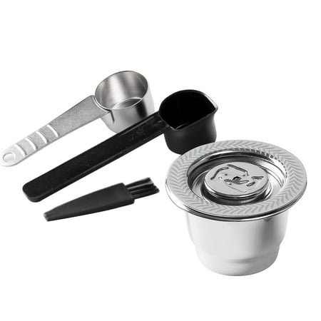 

Stainless Steel Reusable Coffee Capsules for Capsules Metal Refillable Espresso Coffee Filter Pods Compatible