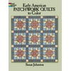 Dover Design Coloring Books: Early American Patchwork Quilts to Color (Paperback)
