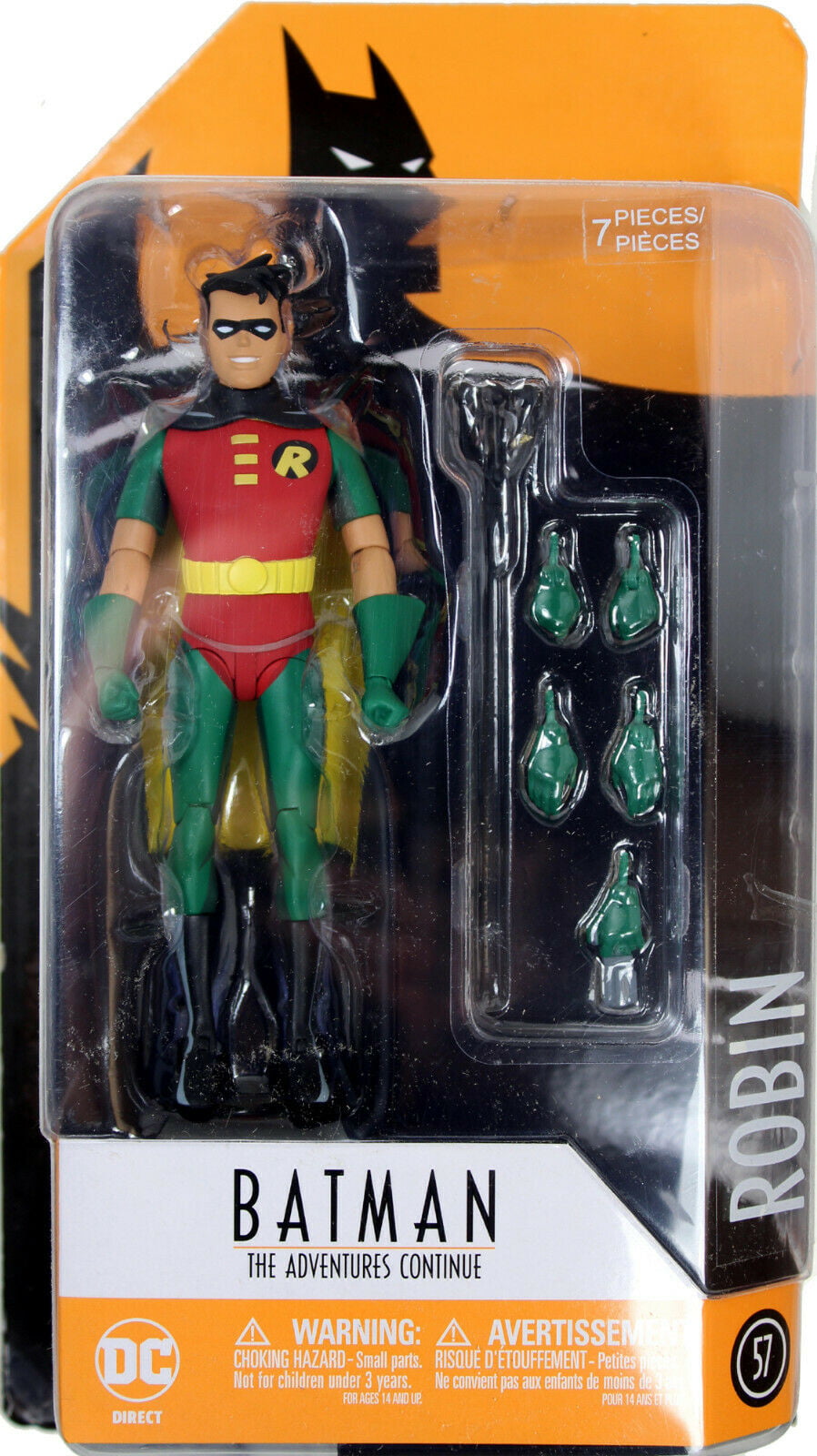 DC Collectibles Batman Animated Series Robin Action Figure New Adventures loose 