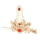 thumbnail image 1 of 1 Set Chino Hair Coronet Hair Stick Crown Crown Joyería de cabello tradicional, 1 of 6