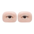 thumbnail image 3 of Modelos de ojos falsos de silicona, tablero de ojos ligero y realista para extensión de pestañas, profesional para artistas, uso doméstico y salón., 3 of 9