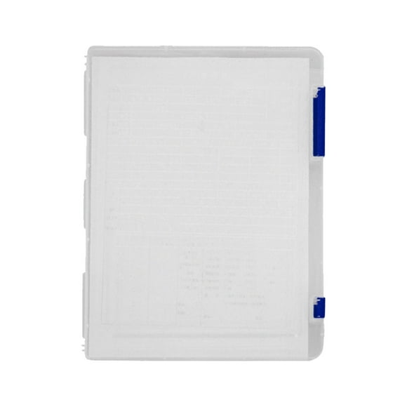 Plastic File Box Clear Plastic A5 Document Storage Box Transparent Filing Case File Holder Mask Storage Case