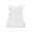 White, variant on lmcalzta Toddler Kids Ruffle Sleeveless T-Shirts Linen Cotton Casual Tee Tops Solid Color,12 Months-7 Years