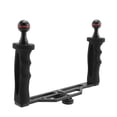 thumbnail image 1 of Dual Handles Aluminium Alloy Tray Stabilizer for Underwater Camera, 1 of 5