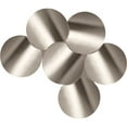 thumbnail image 4 of Meridian Furniture Dimple 6 Piece Silver Iron Metal Coffee Table, 4 of 5
