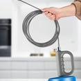 thumbnail image 4 of Injueey La serpiente azul durable del retrete de la cocina desbloquea los tubos con facilidad usando la barra flexible multifuncional Suministros de limpieza para el hogar azul 10M, 4 of 6