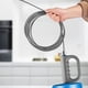 thumbnail image 4 of Billuyoard Herramienta limpiadora de tuberías desbloqueadora y multifuncional para bloqueos de alcantarillado de cocina y inodoro, ecológica Suministros de limpieza para el hogar azul 10M, 4 of 6