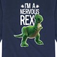 thumbnail image 3 of Toy Story - I'm Nervous Rex - Toddler And Youth Long Sleeve Graphic T-Shirt, 3 of 5