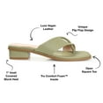 thumbnail image 6 of Journee Womens Mina Flip Flop Flat Sandals, 6 of 7