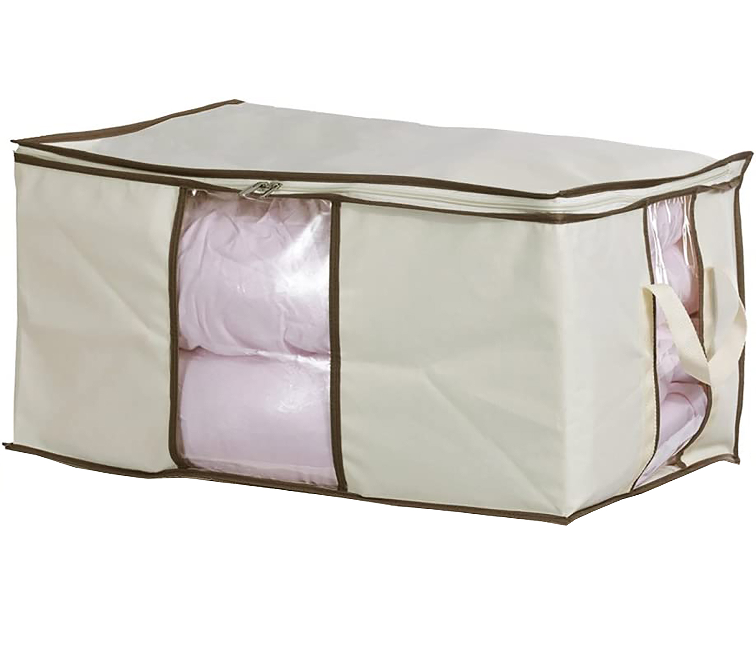 MISSLO Jumbo Blanket Storage Bags Large Clothes Storage Bag with