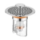 thumbnail image 3 of Colador de drenaje para lavabo, tapón para fregadero, bañera, cocina con filtro, tapón de drenaje para lavabo de acero inoxidable antiobstrucción, 3 of 9