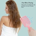 thumbnail image 5 of Fymlhomi Detangling Hair Brush, Vented & Curved Design Hair Brush - Glide Through Tangles with Ease, Hair Brush for Women, Men and Children, 5 of 5