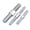 Double Threaded Studs, variant on Hex Nuts with Positive and Negative Teeth.Right and Left Hand Thread hex Nuts.304 Stainless Steel