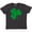 Retro Heather Black, variant on Inktastic Green Irish Shamrock Clover Youth T-Shirt