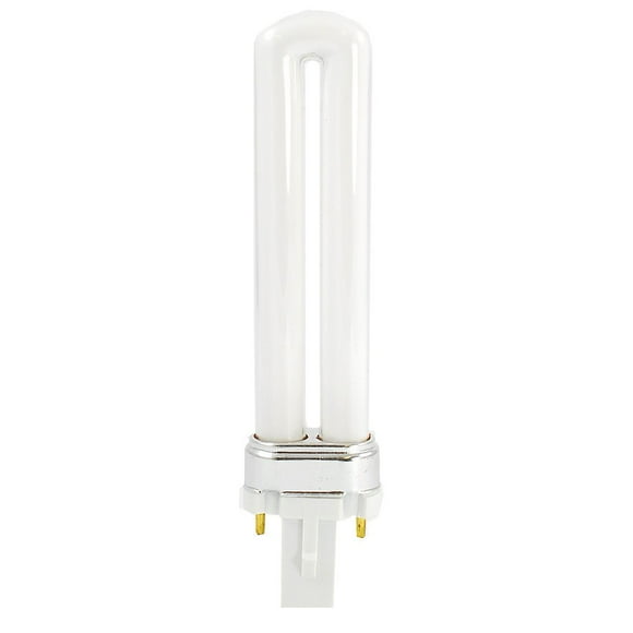 SYLVANIA 20305 - CF9DS/841/ECO - 9 Watt CFL Light Bulb - Compact Fluorescent - 2 Pin G23 Base - 4100K -