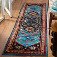 thumbnail image 2 of SAFAVIEH Vintage Hamadan Nora Oriental Runner Rug, Blue/Black, 2'3" x 8', 2 of 8