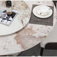 thumbnail image 4 of Montary Dining Table Set, Round 59" D Faux Marble Dining Table with Lazy Susan, Sintered Stone Dining Table, 4 of 6