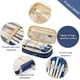 thumbnail image 5 of Bolsa de almacenamiento para lápices y bolígrafos de gran capacidad para estudiantes, niñas y adultos, organizador de oficina, colegio y escuela, 5 of 7