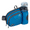 Blue, variant on Unisex 3.5L Nylon Fanny Packs with a Water Bottle Holder Travelling Hiking Walking,Gray