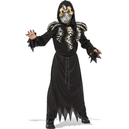 Death Stalker Boys Grim Reaper Demon Hell Raiser Child Halloween Costume