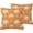Burnt Orange, variant on Palm Tree Throw Pillow Covers 20x20 Inch Set of 2, Vintage Tropical Palm Tree Pillow Cases Coconut Tree Burnt Orange Pillowcase Home Decorative Cushion Covers for Sofa Couch Bed Living Room