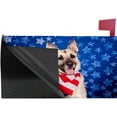 thumbnail image 3 of Magnetic Mailbox Covers 4th July Dog Mailbox Stickers Mail Wraps Post Cover Standard Size 20.7x18.03 inch Home Decor, 3 of 5
