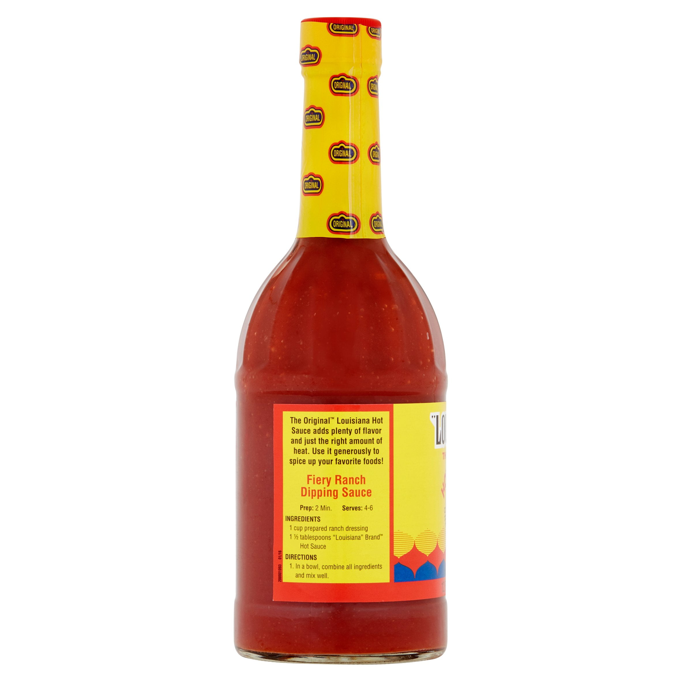 Louisiana Brand, Original Hot Sauce, 12oz