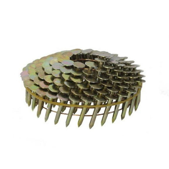 Anchor CR1 1"x0.12 15 Deg Wire Coil Electro Galvenized Roofing Nails 7,200/ CTN